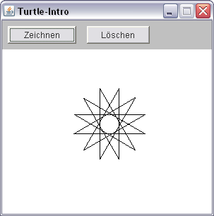 Turtle in Aktion